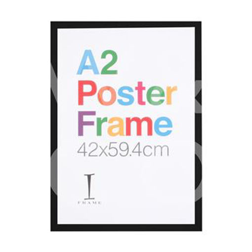 Picture of WOODEN BLACK POSTER FRAME A2